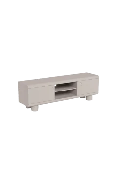 Hot Magee Tv enhet, topp, ram, 2 dörrar, 3 hyllplan, 2 öppna fack, 160x40x50 cm Tv-Bänkar