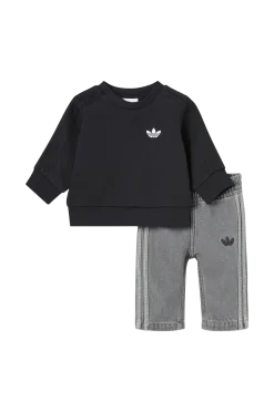 Online Set Denim Crew Tröjor|Barnset