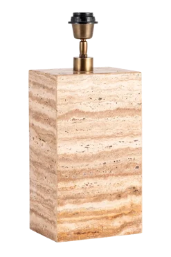 Alde & Lind Lampfötter > Lampfot Zenith H34 Travertin