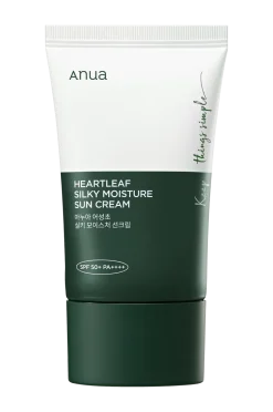 Anua Solskydd > Heartleaf Silky Moisture Sun Cream 50Ml