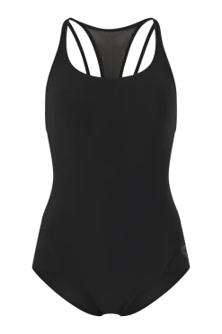 Online Baddräkt Mesh Panels Swimsuit Power Back Badkläder|Badkläder