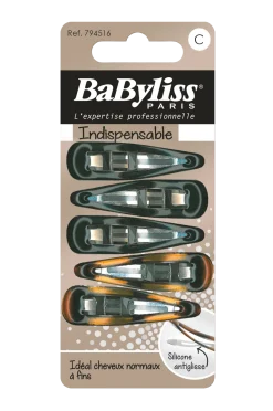 BaByliss Håraccessoarer|Håraccessoarer > Hårklämma anti-glid 5 st