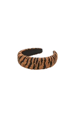 Becksöndergaard Håraccessoarer > Diadem Tigarea Wide Beaded Hairbrace