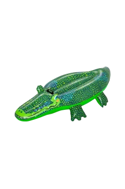 New Badmadrass Buddy Crocodile Ride-on 1.52m x 71cm Utelek