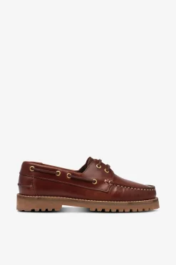 Bianco Loafers > Loafers Biacapri Boat Shoe Pull Up Leather