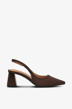 Bianco Klackskor > Pumps Biamaralyn Slingback Faux Suede
