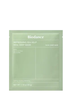 Sale Refreshing Sea Kelp Real Deep Mask 1pcs Ansiktsvård