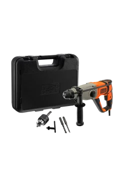 Black & Decker Verktyg & Trädgård > Borrhammare i kitbox 800W SDS-Plus