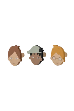 Bloomingville Möbler > MINI Simson Hängkrok, , MDF, 3-pack