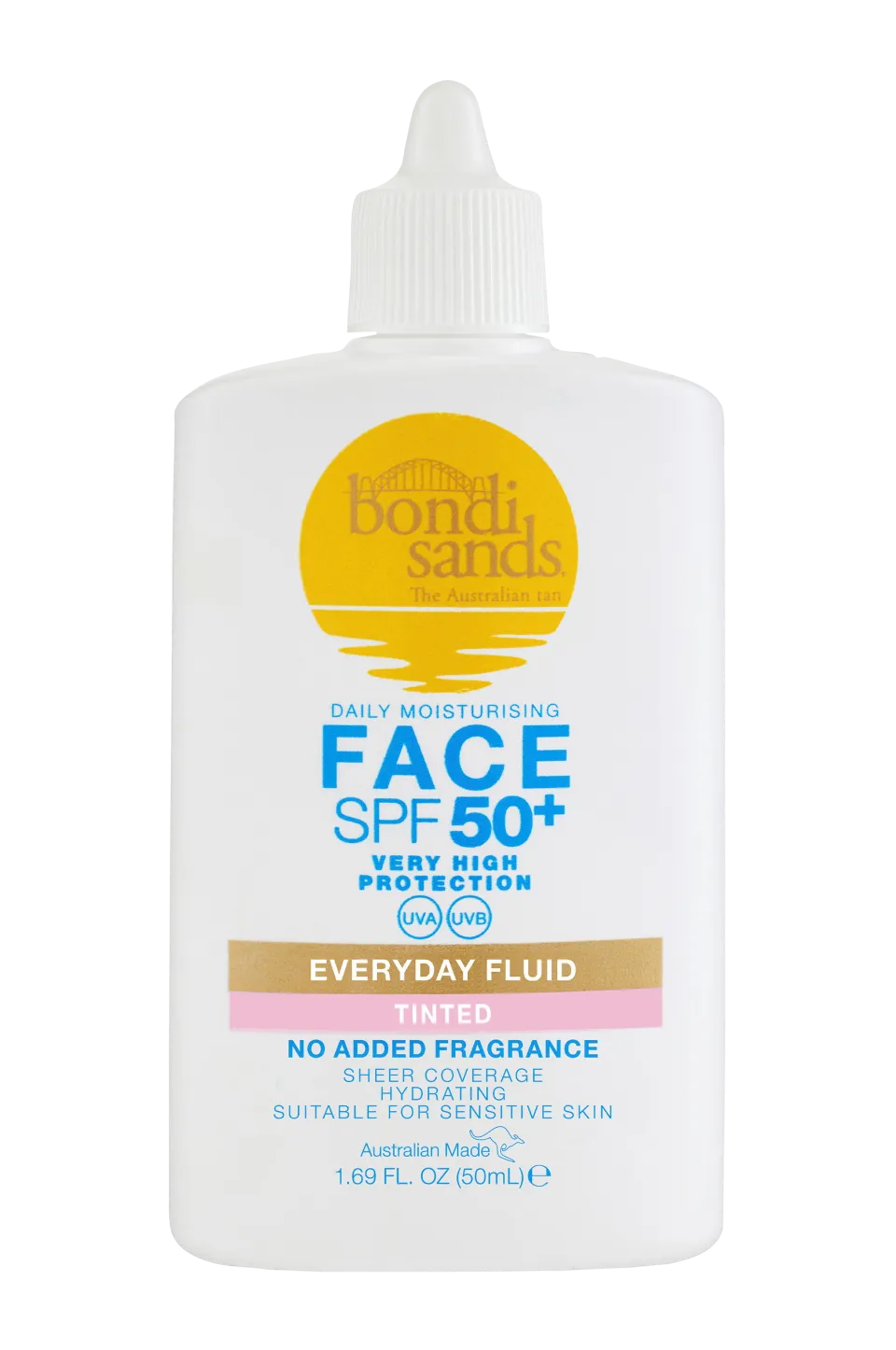 Bondi Sands Solskydd > Spf 50+ Everyday Tinted Face Fluid 50Ml