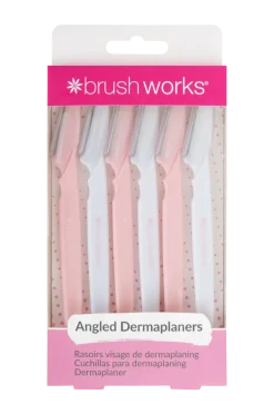 Brushworks Hårborttagning > Angled Dermaplaners 6-pack