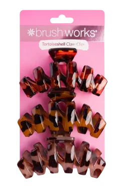 Best Tortoiseshell Claw Clips - 3 Pack Håraccessoarer|Håraccessoarer