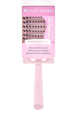 Brushworks Hårborstar > Vented Bristle Brush