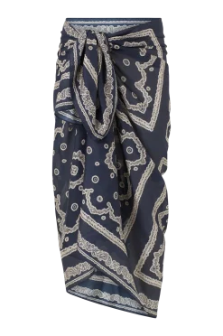Scarf Beach Silk Pareo Strandkläder