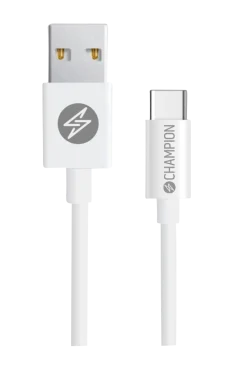 Champion Nordic Mobiler, Tablet & Tillbehör > USB-A till USB-C-kabel 3 m
