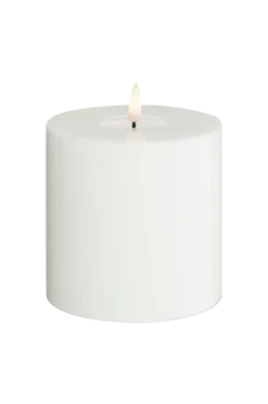 DeluxeHomeart Ljus & Doft > LED-pelarljus 10x10 cm