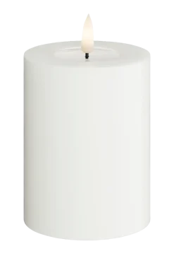 DeluxeHomeart Ljus & Doft > LED-pelarljus 7,5x10 cm