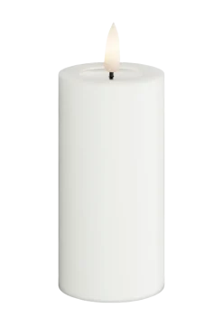 DeluxeHomeart Ljus & Doft > LED-pelarljus 5x10 cm