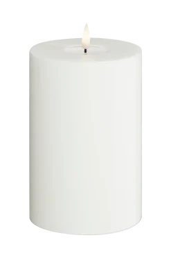 DeluxeHomeart Ljus & Doft > LED-pelarljus 10x15 cm