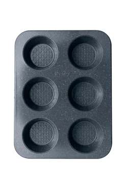 Denby Baktillbehör & Bakredskap > Muffinsform Quantanium Finish 6 cup