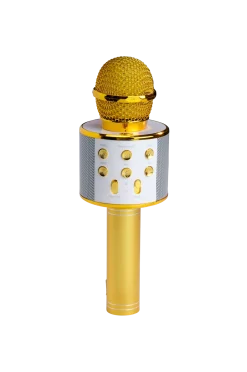 Denver Tv, Ljud & Smart Hem > Bluetooth Karaoke Mikrofon Med Inbyggd Högtalare Guld