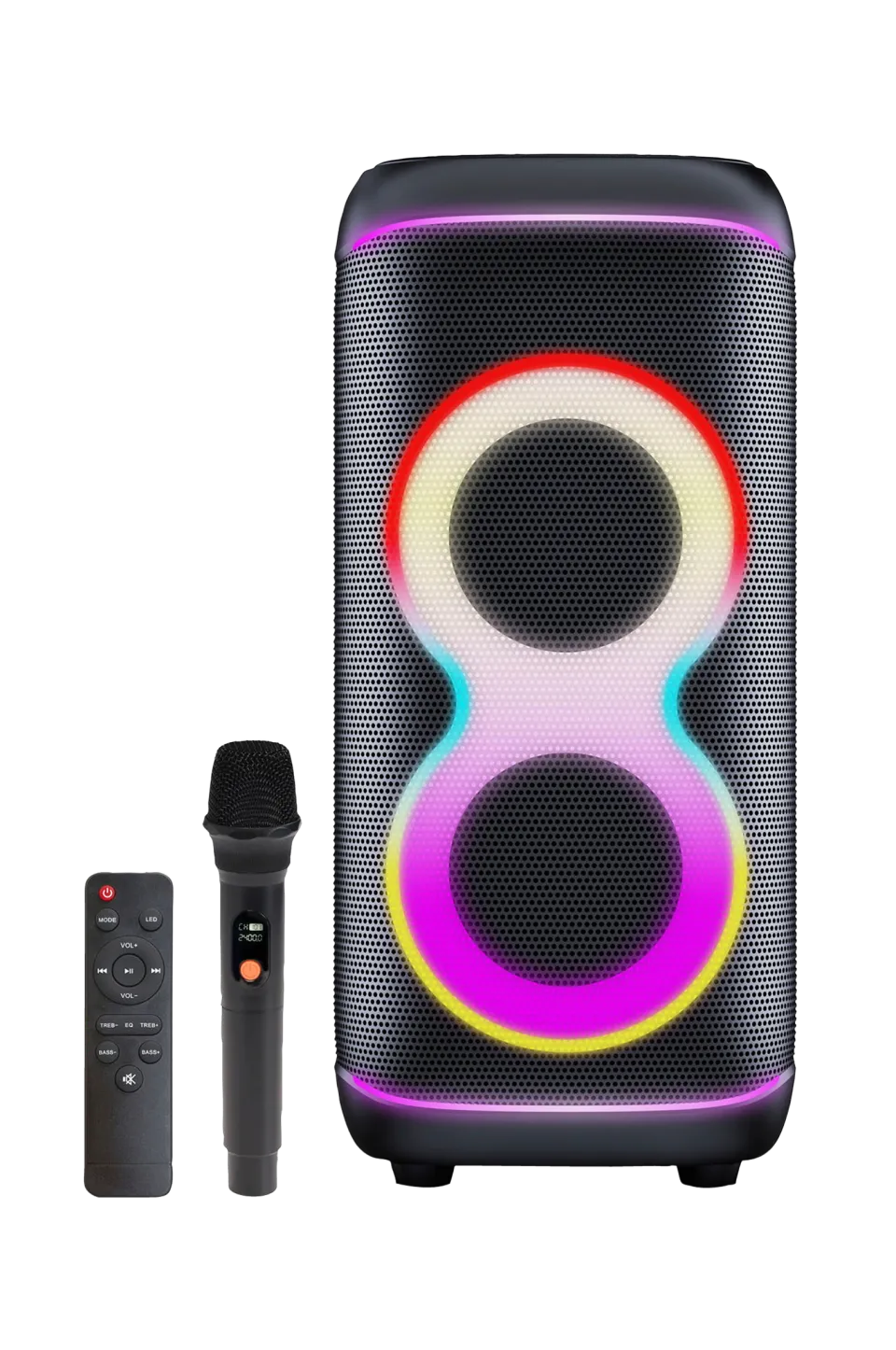 Hot Högtalare Bluetooth 2x6,5 woofers 100W BPS-370 Tv, Ljud & Smart Hem