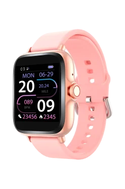 Denver Träningsredskap & Utrustning|Klockor > Smartwatch 1,44" med hjärtsensor