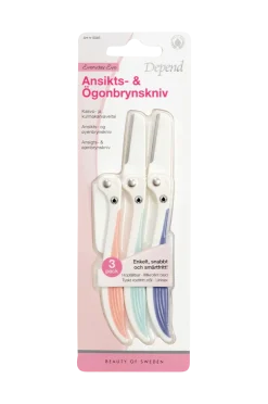 Depend Hårborttagning > Face & Eyebrow Razor , Foldable