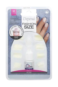 Depend Naglar > Fashion Size 100-pack