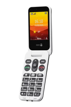 Doro Mobiler, Tablet & Tillbehör > Mobil Leva L31, Grafitgrå/vit