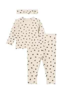 Outlet Collection Babyset 3 delar Byxor, Jeans & Leggings|Toppar & T-Shirts