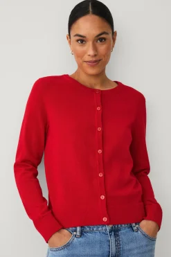 Outlet Coection Cardigan ed ribbade detajer Tröjor & Koftor