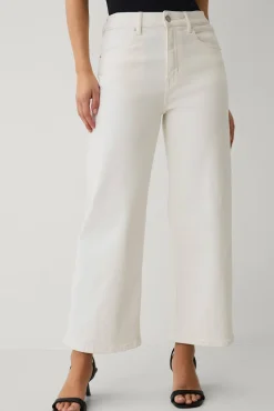 Ellos Jeans > Collection Croppade jeans med vida ben