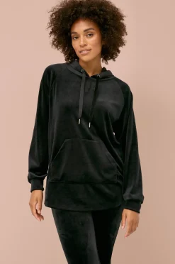 Collection Huvtröja i velour Loungewear & Myskläder