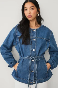 Sale Coection Jeanjacka ed knytkärp Jackor & Kappor
