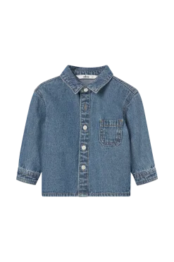 Outlet Collection Jeansskjorta Isak Baby Toppar & T-Shirts