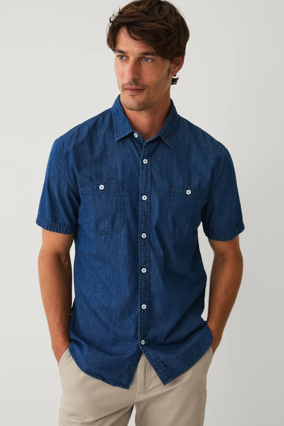 Clearance Coection Jeankjorta Water Skjortor