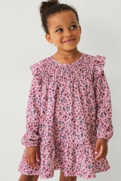 Ellos Klänningar > Collection Klänning med smock och volanger