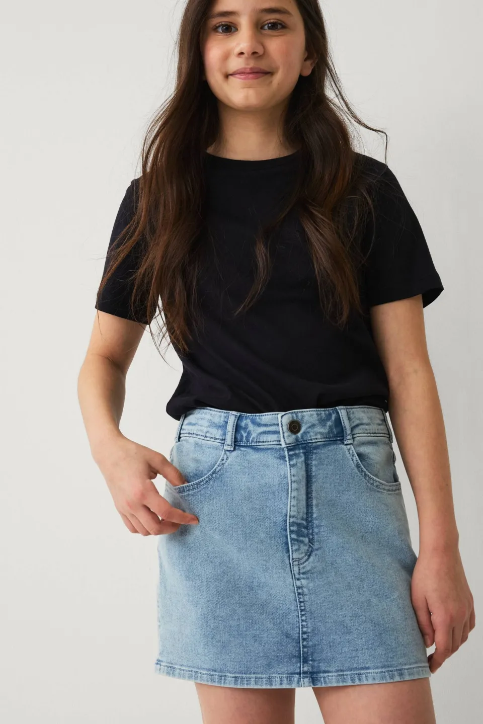Sale Collection Kort jeanskjol Kjolar