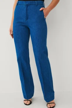 New Collection Kostymbyxor i denim Byxor