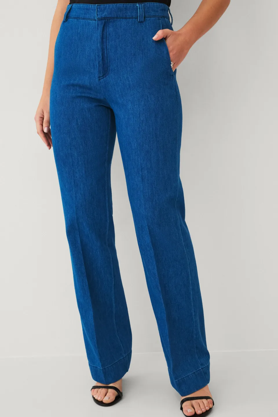 New Collection Kostymbyxor i denim Byxor