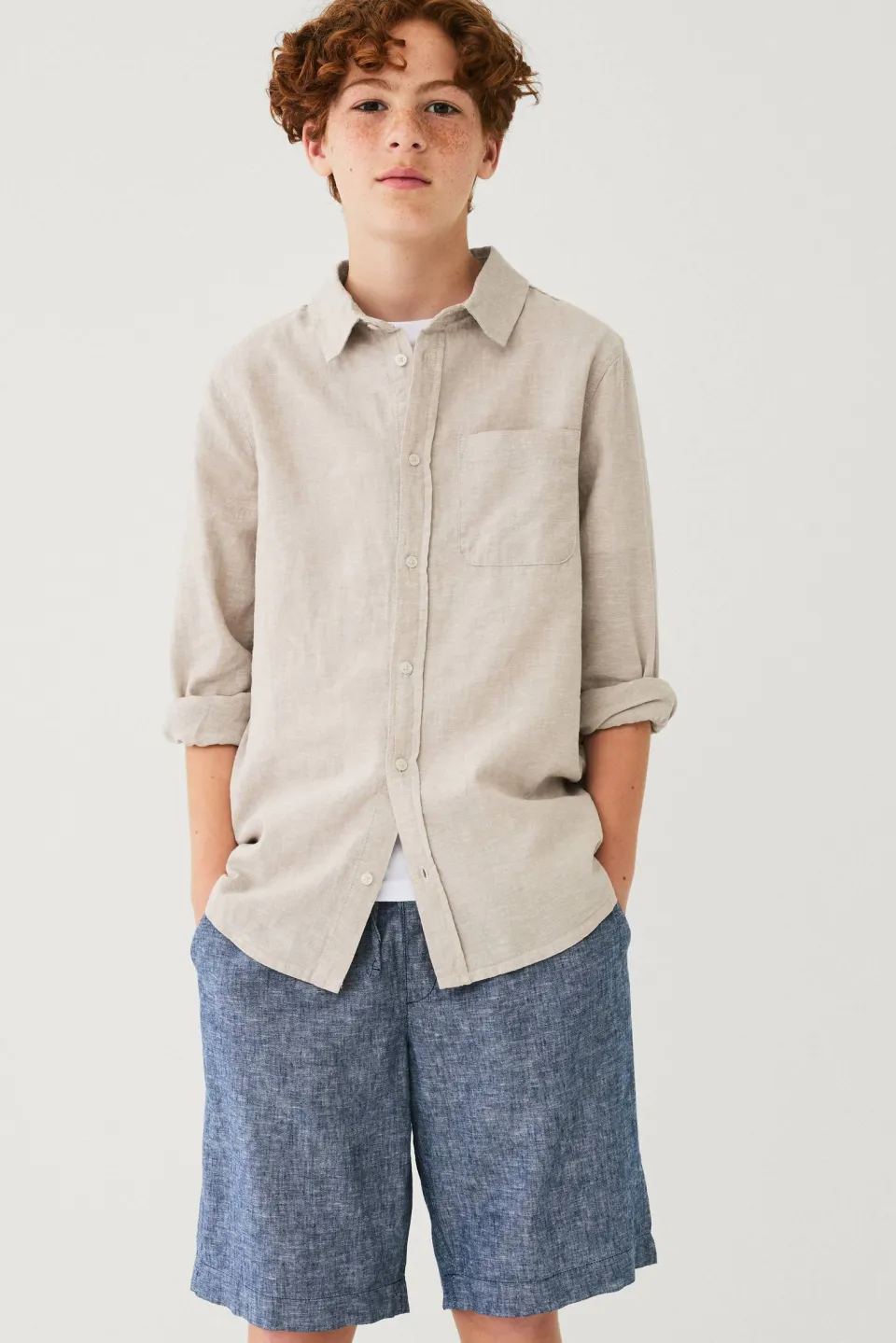 Ellos Shorts > Collection Linneshorts