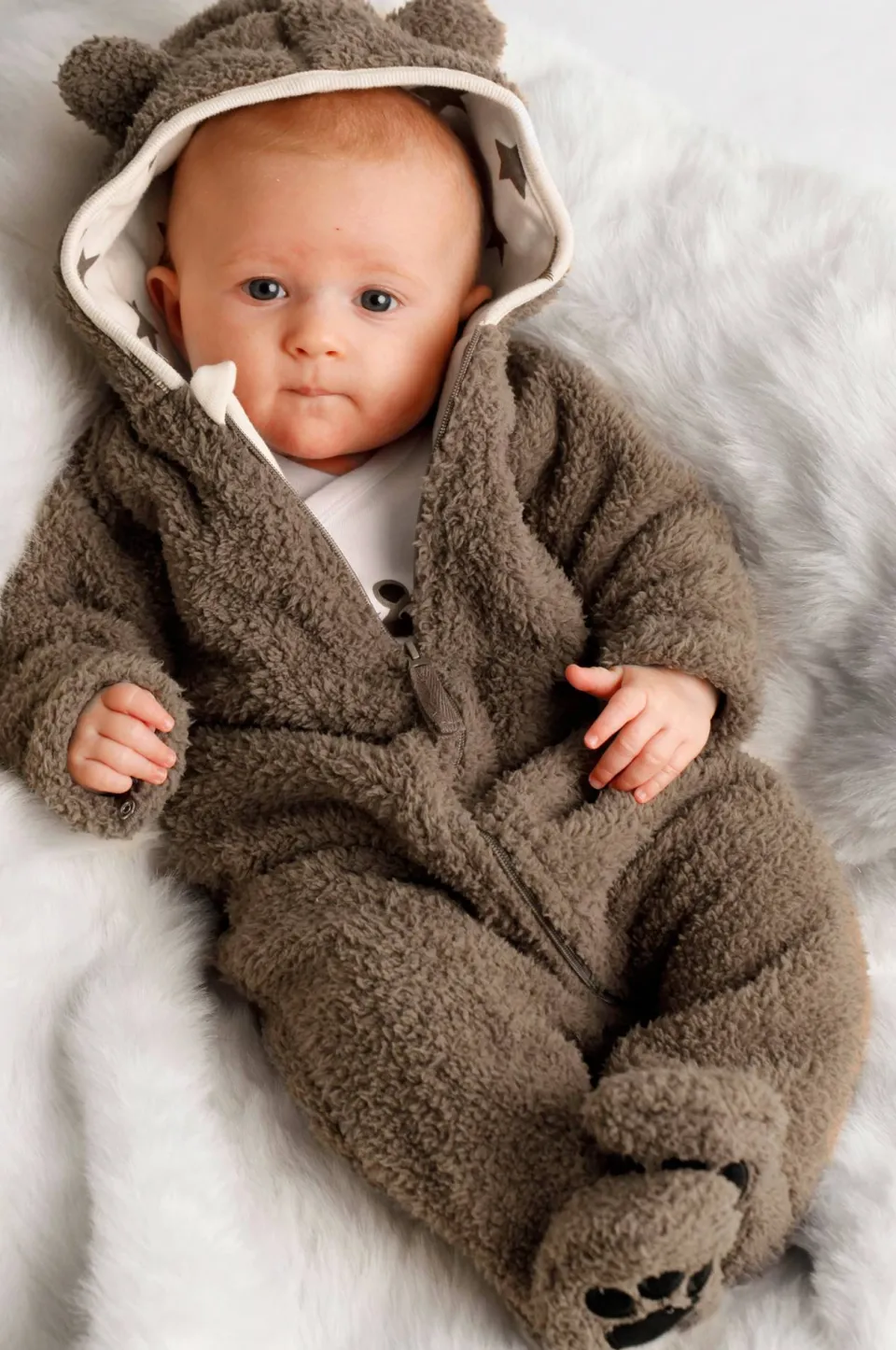 Best Collection Overall Teddy med öron Ytterkläder