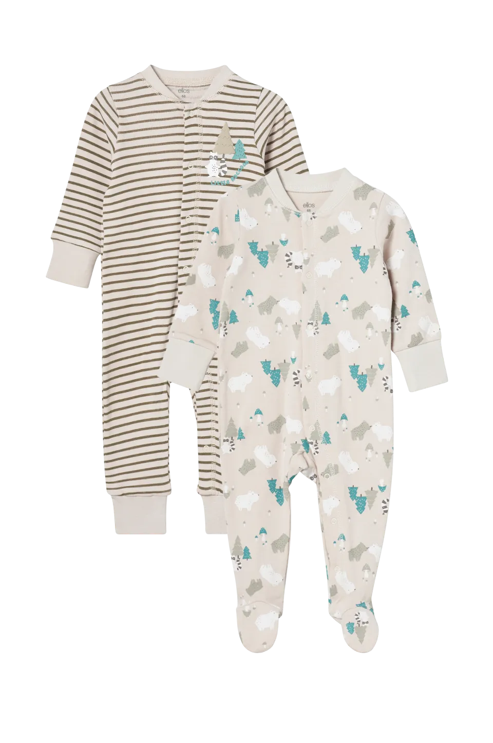 Online Collection Pyjamasoverall Everly 2-pack Sovkläder & Myskläder
