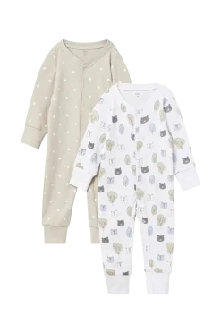 Sale Collection Pyjamasoverall Mio 2-pack Sovkläder & Myskläder