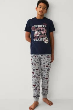 Ellos Sovkläder & Myskläder > Collection Pyjamasset i bomull
