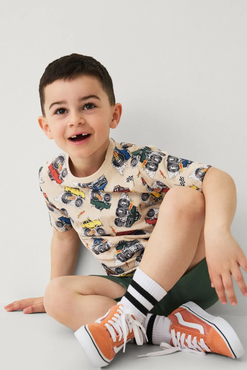 Ellos Shorts|Barnset > Collection Set i bomullstrikå