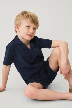 New Collection Set i seersucker Skjortor|Shorts