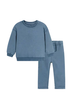 Online Collection Set med denimlook Byxor, Jeans & Leggings|Tröjor