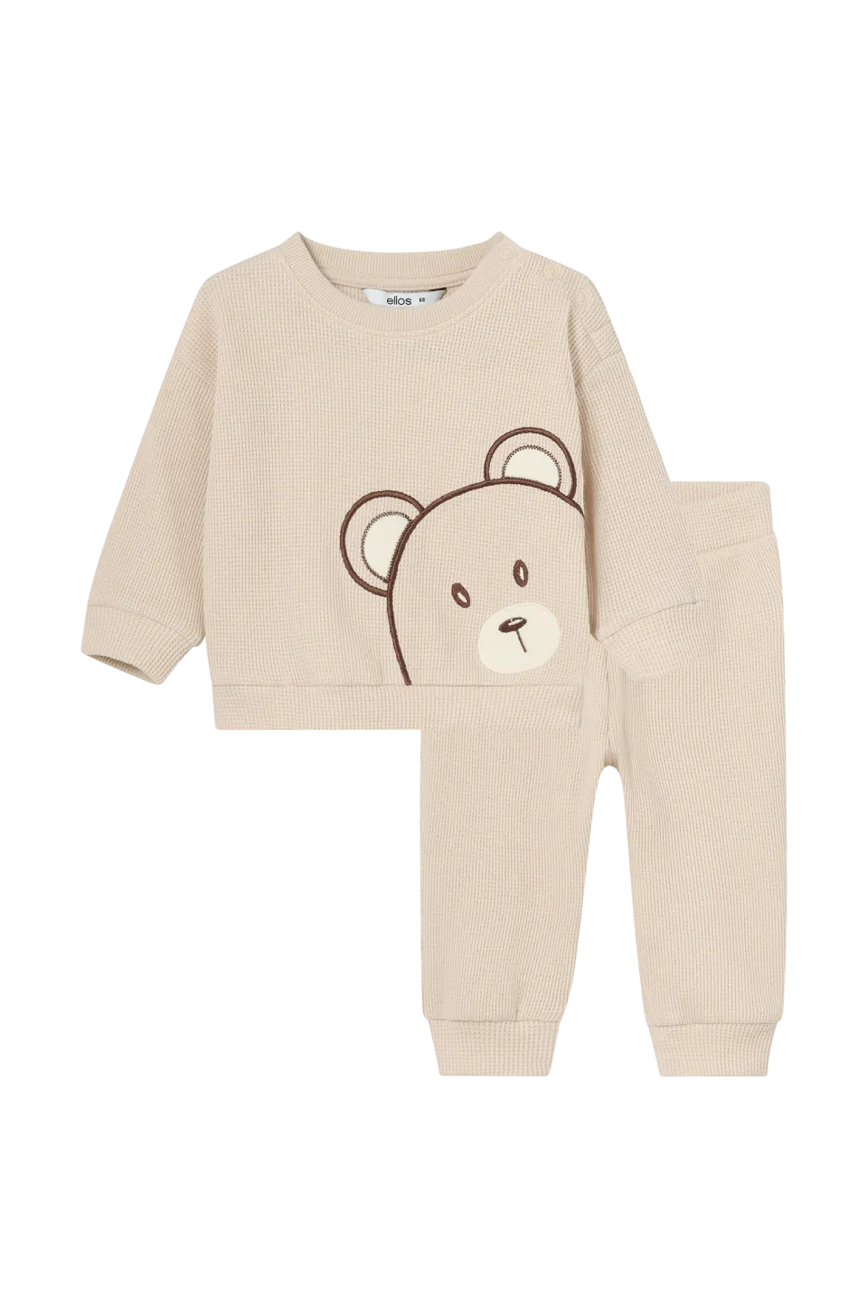 Ellos Byxor, Jeans & Leggings|Tröjor > Collection Set med våffelstruktur